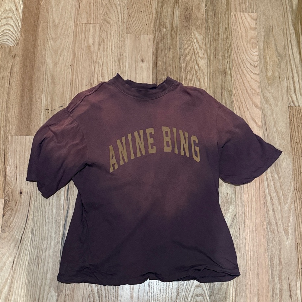 Anine Bing Short Sleeve Tee